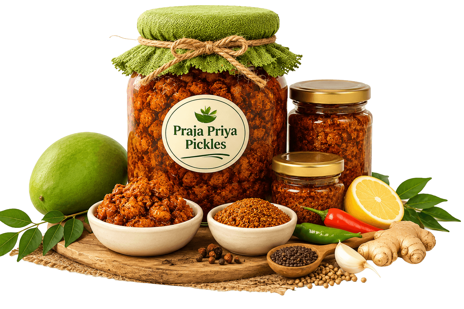 Praja Priya Pickles - Authentic Andhra Pickles and Traditional Podulu